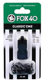 Czarny gwizdek sędziowski Fox 40 Classic CMG 