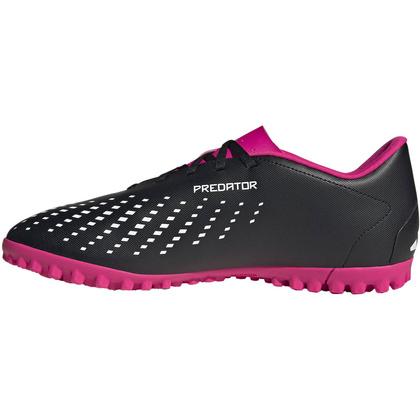 Czarno-różowe buty turfy Adidas Predator Accuracy.4 GW7085 - Junior