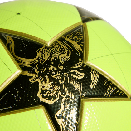 Seledynowo-czarna piłka nożna Adidas UCL UEFA Champions League JZ9994