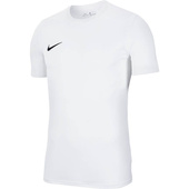 Biało-czarny strój sportowy na WF Nike Park BV6708-100 + BV6855-010 rS