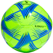Zielono-niebieska piłka nożna Adidas Al Rihla Club Fifa World Cup 2022 H57785