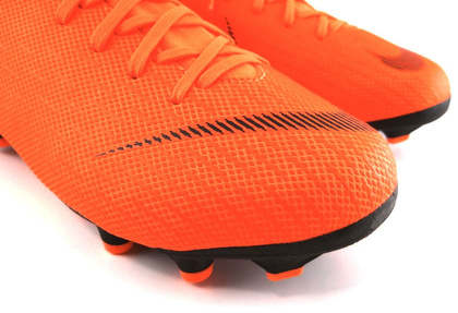 Pomarańczowo-czarne buty piłkarskie Nike Mercurial Superfly Academy MG AH7337-810 JR