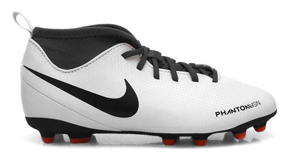 Szare buty piłkarskie Nike Phantom Vision Club DF FG/MG AO3288-060