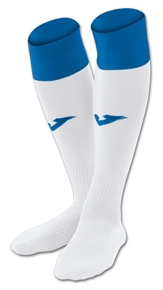 Biało-niebieskie getry piłkarskie Joma Calcio 400022.207