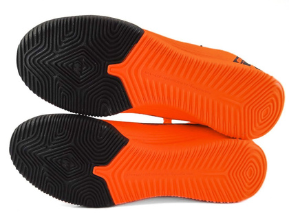 Pomarańczowo-czarne buty piłkarskie na halę Nike Mercurial Superfly Academy IC AH7369-810