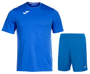 Niebieski strój sportowy na WF Joma Combi Nobel 100052.700 + 100053.700 rxs