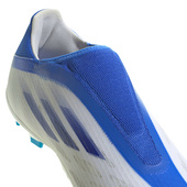 Biało-niebieskie buty piłkarskie korki Adidas X Speedflow.3 LL FG GW7495