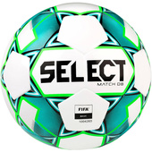 Biało-zielona piłka nożna Select Match DB
