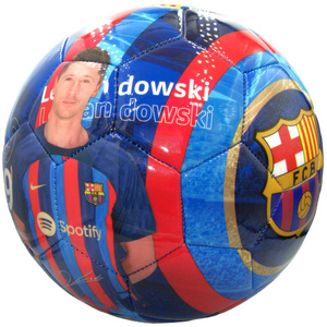 Kolorowa piłka nożna FC Barcelona Robert Lewandowski r.5  271741