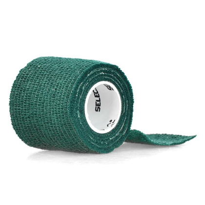 Zielona taśma szeroka do podtrzymywania getr i ochraniaczy Select Sock Wrap