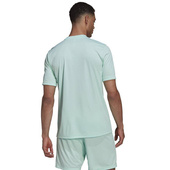 Miętowo-grafitowa koszulka adidas Entrada 22 Graphic Jersey HF0119