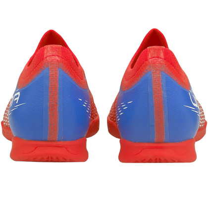 Czerwono-niebieskie buty halówki Puma Ultra 3.3 IT 106591 01 - Junior