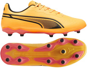 Pomarańczowe buty piłkarskie Puma KING Match 107570 05