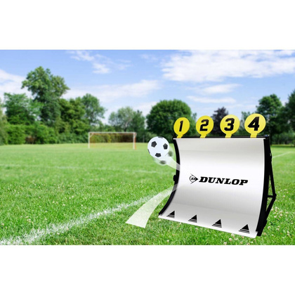 Czarna bramka ścianka treningowa do odbijania piłki rebounder Dunlop 4w1 184838