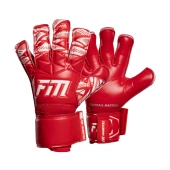 Czerwone rękawice bramkarskie Football Masters Invictus X Junior Rose