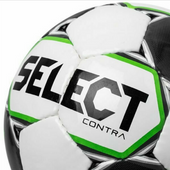 Biało-zielona piłka nożna Select Contra 120027 - rozmiar 5