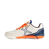 Szaro-pomarańczowe buty halowe Munich Prisma 19 3116019