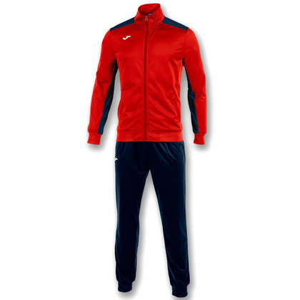 Czerwono-granatowy dres Joma Academy 101096.603