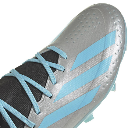 Szaro-błękitne buty korki Adidas X Crazyfast Messi.3 IE4078