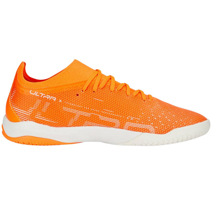 Pomarańczowe buty halowe Puma Ultra Match 107221 01