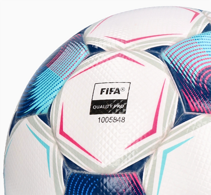 Biało-niebieska piłka nożna Select Brillant Super TB v25 100033