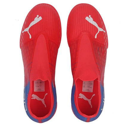Czerwone buty piłkarskie turfy Puma Ultra 3.3 TT 106531 01 - Junior