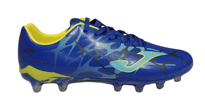 Granatowo-żółte buty piłkarskie Joma Super Copa 2504 SUPS2504FG