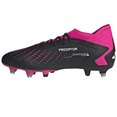 Czarno-różowe buty korkI wkręty Adidas Predator Accuracy.3 GW4620