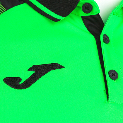 Zielona koszulka polo Joma Essential II 101509.021 - Junior