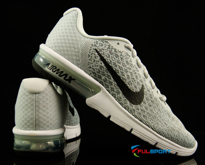Szare buty sportowe Nike Air Max Sequent 852465-001