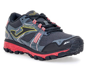 Czarno-fuksjowe buty trekkingowe Joma Shock Lady 2322 TKSHLW2322