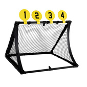 Czarna bramka ścianka treningowa do odbijania piłki rebounder Dunlop 4w1 184838