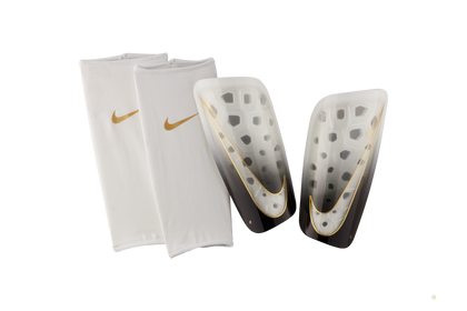 Ochraniacze piłkarskie Nike Mercurial Lite SP2120-102 biało-zlote