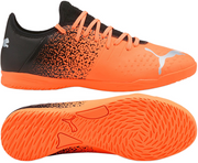 Pomarańczowo-czarne buty halówki Puma Future Z 4.3 106771 01