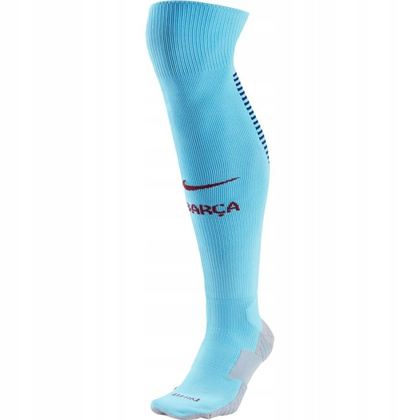 Niebieskie getry piłkarskie Nike stad home Barcelona SX6027-483