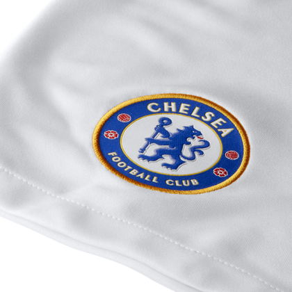Białe spodenki piłkarskie Nike FC Chelsea Breathe Stadium AJ5703-100