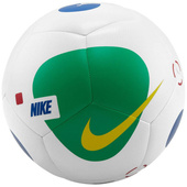 Biało-zielona piłka nożna Nike Futsal Maestro DM4153 100