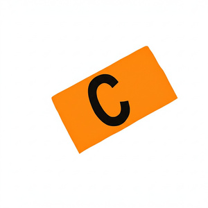 Pomarańczowa opaska kapitańska Yakimasport 100857 - senior