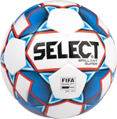 Biało-niebieska piłka nożna Select Brillant Super FIFA - rozmiar 5