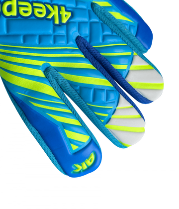 Turkusowo-niebieskie rękawice bramkarskie 4Keepers Soft Azur NC