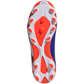 Granatowo-pomarańczowe buty piłkarskie Adidas Predator League IF6412 - Junior