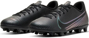 Czarne buty piłkarskie korki Nike Mercurial Vapor 13 Club FG/MG AT8161-010 - Junior