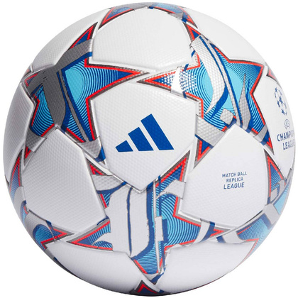 Biało-niebieska piłka nożna Adidas UCL League Liga Mistrzów IA0954