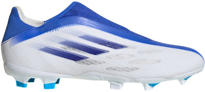 Biało-niebieskie buty piłkarskie korki Adidas X Speedflow.3 LL FG GW7495
