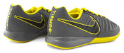 Szaro-żółte buty piłkarskie na halę Nike Tiempo Lunar Legend Pro IC AH7246-070
