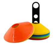 Kolorowe pachołki treningowe znaczniki Iso Trade 50 szt.