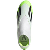 Biało-seledynowe buty korki Adidas X Crazyfast.3 LL HQ4515