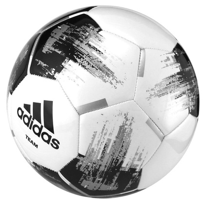Biało-czarna piłka Adidas Team Training CZ2230 r4
