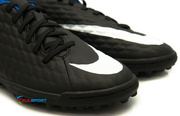 Czarne buty piłkarskie na orlik Nike HypervenoM Phade TF 852585-002 JR