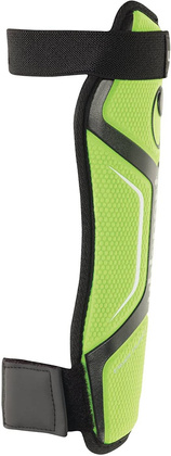 Czarno-zielone ochraniacze piłkarskie Uhlsport Tibia Plate 100673302